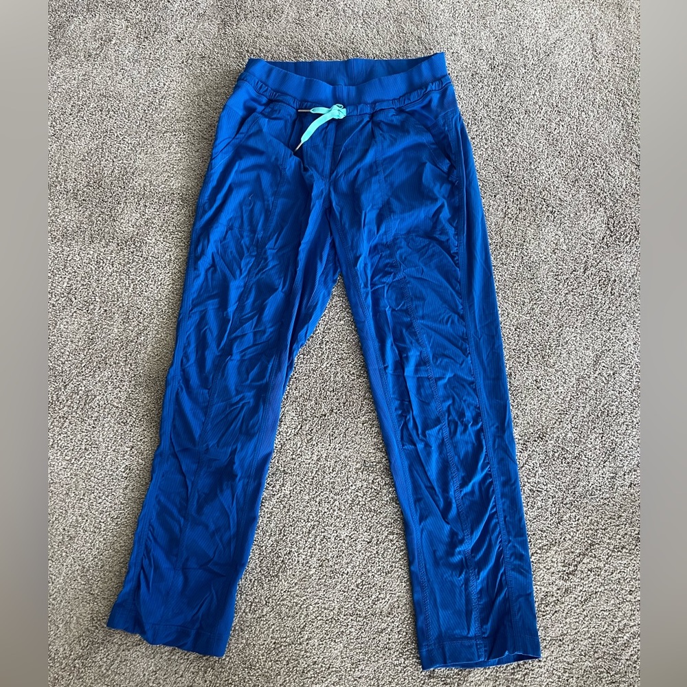 Lululemon Womens Tapered Studio Pants Ankle Crop *no liner